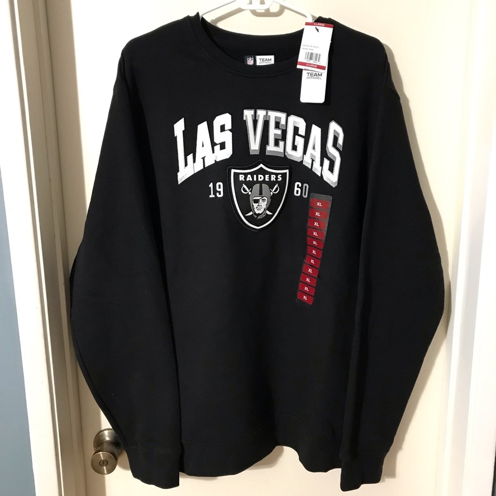 Raiders Crewneck Sweater Men’s Size M, L